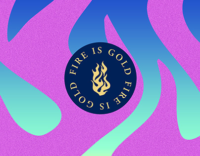 Fire Is Gold 2020 identity
