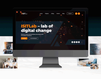 Website redesign for IT company | ISITLab