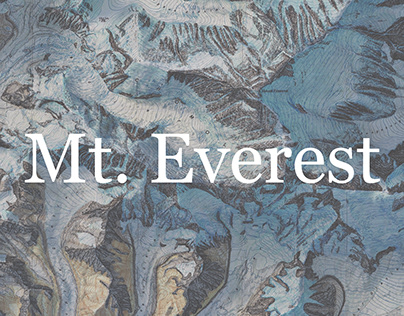 Renovated Map of Mt. Everest