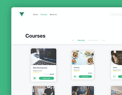 Courses WebApp