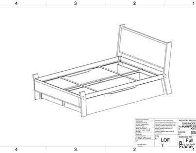 LOFT Bed Specification Drawings