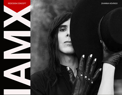 IAMX | Website Redesign Concept In Swiss Style