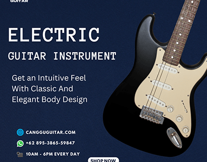 Electric Guitar Instrument | Canggu Guitar
