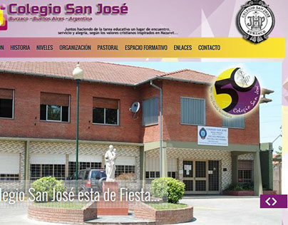 Sitio Web Colegio San Jose