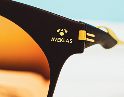 Sunglasses Logo Design for Brand: AVEKLAS