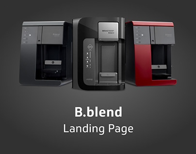 B.blend Landing Page