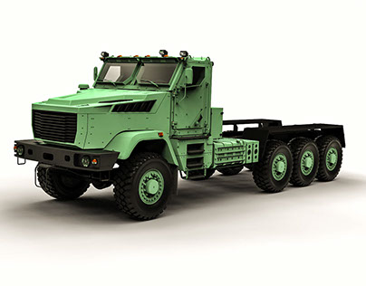 Concept Military truck (8x6)