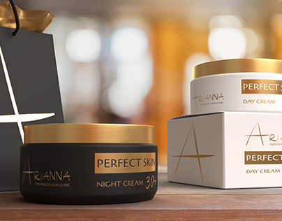 Arianna skin care - branding, logo design, package