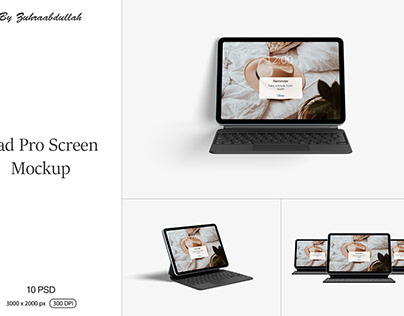 iPad Pro Screen Mockup
