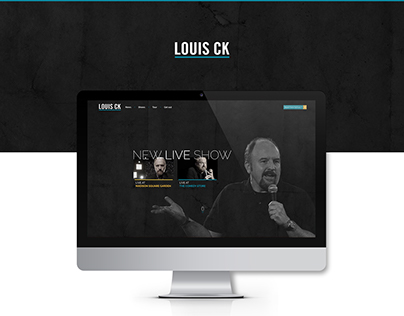Louis CK - WebDesign