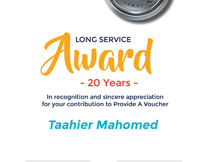Long Service Awards