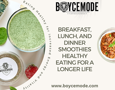 Breakfast, Lunch, and Dinner Smoothies