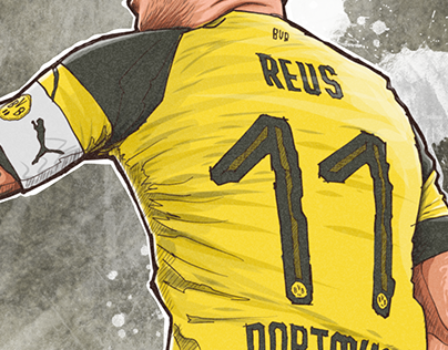 Illustration of Marco Reus