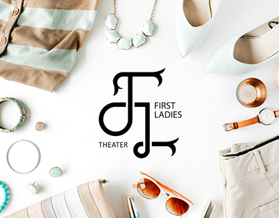 Логотип для женского театра First Ladies