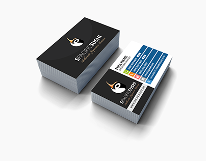SPacificSushi Business Card Design