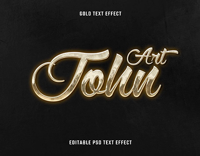 FREE GOLD TEXT EFFECT