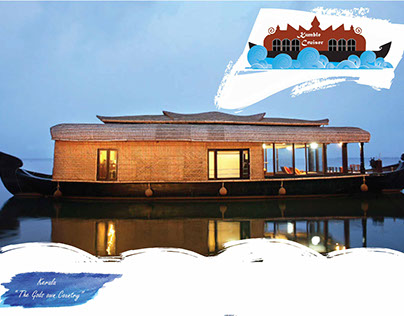 Kerala Boat House Brochure Design