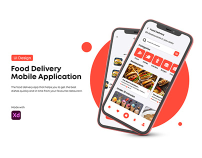 Project thumbnail - Food Delivery UI Design