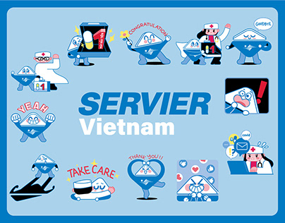 Servier Vietnam - Stickers
