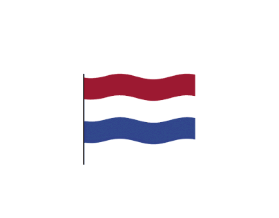Netherlands flag Lottie JSON animation