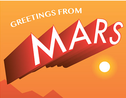 COM-360: Mars Travel Poster