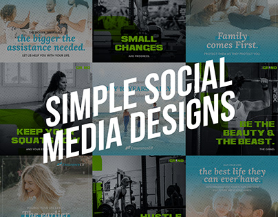 Simple Social Media Designs