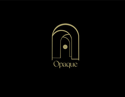 Opaque Brand identity (interior design company)