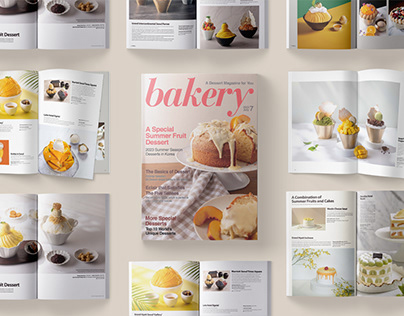 Project thumbnail - [bakery] Magazine design/베이커리 잡지 표지 및 내지 디자인