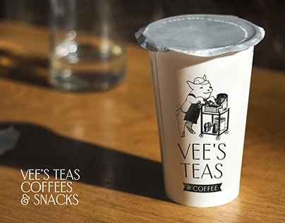 Vee's Teas Branding