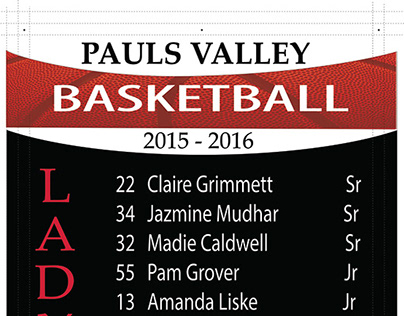 Pauls Valley Basketball Banners