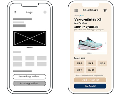 Mobile Preorder Page: From Wireframe to Wow!