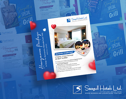 Seagull Hotel - Social Media Creatives