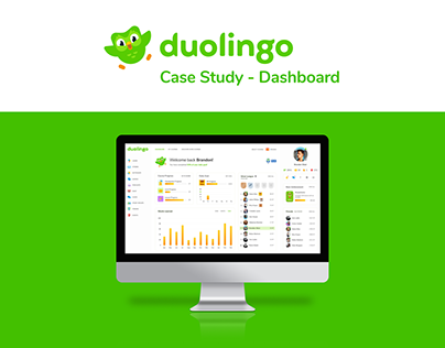 Duolingo - Dashboard - UI/UX - Case Study