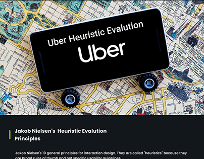 Uber - Heuristic Evalution
