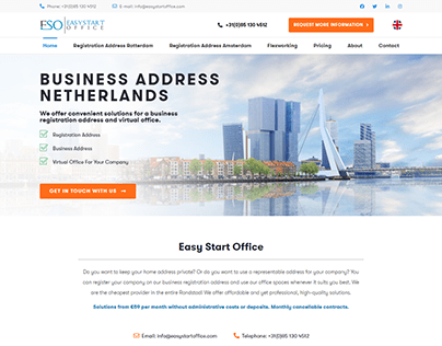 ESO - Virtual Business Registration Website