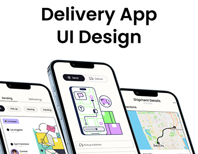 Delivery App UI Design