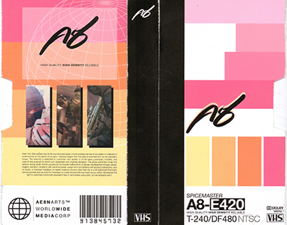 AE8N VHS Tape Box