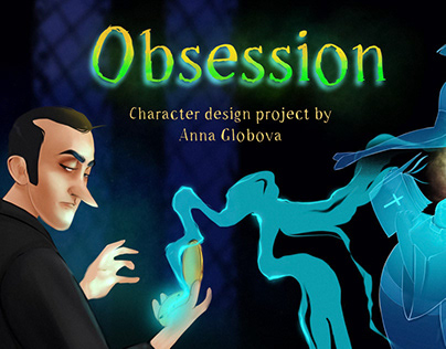 Character design for animation project “Obsession»