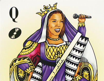 Queen Latifah card