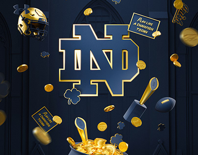 Notre Dame Football 3D Brochure