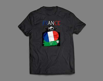 T-Shirt Design for France