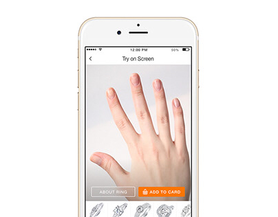 iOS приложение маркетплейса для колец