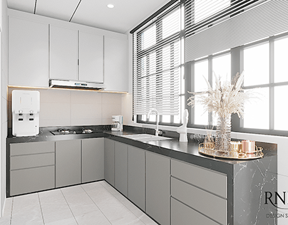 Kitchen Design - Light Grey