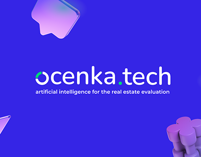 Ocenka.tech - logo, corporate style & UX/UI