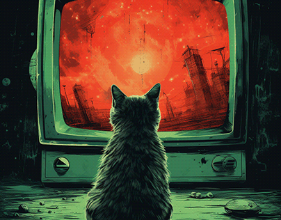 Project thumbnail - Cat watching television