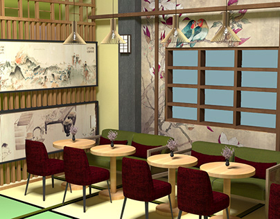Project thumbnail - Japanese Coffee Shop- Chiba Cafe (Interior)