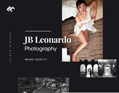 JB Leonardo Photography Brand Identity + Website