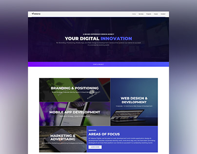 Vakana Digital Agency Website