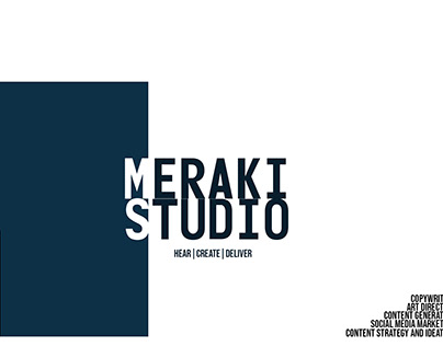 MERAKI STUDIO