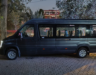 Travel with Urbania Tempo Traveller on Rent in Delhi